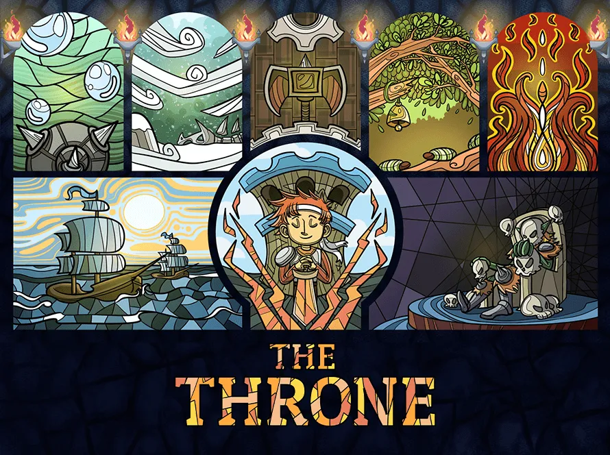 Key art de The Throne